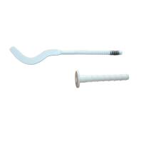 Кронштейн штыревой плоский с дюбелем 7x250мм / уп 100 шт Кронштейн штыревой плоский с дюбелем 7x250мм / уп 100 шт