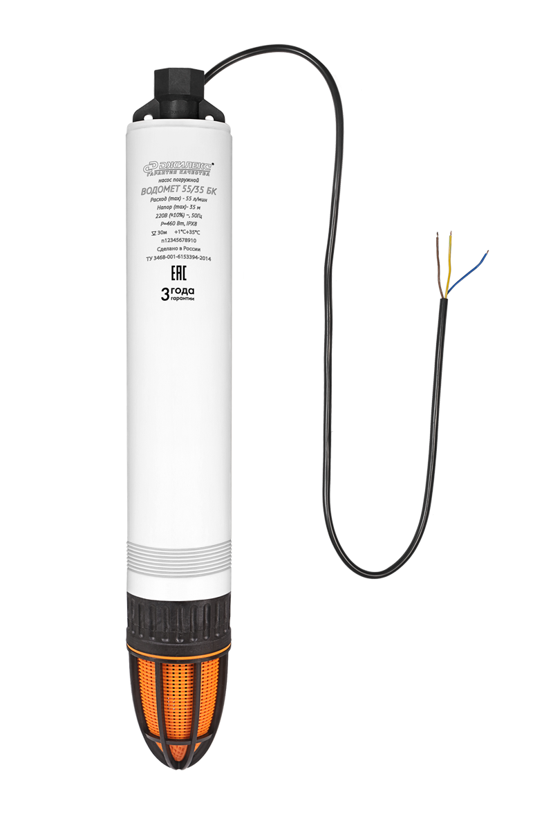 Насос погружной «ВОДОМЕТ» 55/35 БК ок — купить в официальном магазине ...