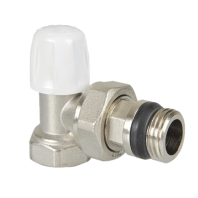 805 1/2" Угловой нижний клапан + патрубок "антипротечка"