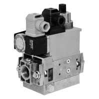 Мультиблок газовый 1-но ступ. MB-DLE 407 B01 S20 Rp 3/4" (Pрег от 4 до 20 мбар, Pmax 360 мбар)  – 40