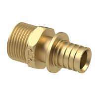 Муфта аксиальная, латунь, наружная резьба,16х1/2", желтый, RTP Муфта аксиальная, латунь, наружная резьба,16х1/2", желтый, RTP