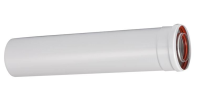 VIVAT Дымоход коаксиальный прямой d 60/100 мм, 0,5 м