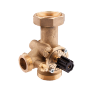 782 1" 1/2 Смесительный узел с автоматической регулировкой (прямая линия слева)