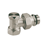 Угловой отсечной клапан 1/2", отвод с герметичной прокладкой