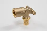 Угольник настенный с длинным патрубком, внутр. резьба 20-Rp 1/2 MX