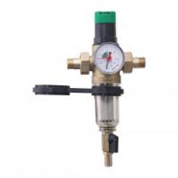 Фильтр промывной хол. воды 1/2" с редуктором GAPPO /10/1 шт.уп/