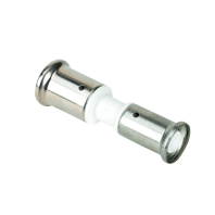 Муфта переходная, ПВДФ пресс (белая), 26x20