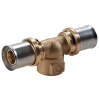 Тройник с внутр. резьбой 1/2"x(20x2) “Мультипресс”