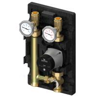 Насосная группа MK со смесителем 1" с насосом Grundfos UPM3 Hybrid 25-70, подача справа* Насосная группа MK со смесителем 1" с насосом Grundfos UPM3 Hybrid 25-70, подача справа*