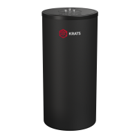 Бойлер косвенного нагрева настенный 230 PREMIUM черный (нерж.,объем 150л, произв.1284л/час при 40C, 