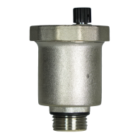 Воздухоотводчик автоматический 1/2", никелированный, 15/ 120 шт