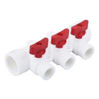 Коллектор шар кр красPPR32х20/4,бел,RTP, шт