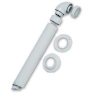 Комплект для горизонтального прохода через стену d 60/100 мм, 1,0 м