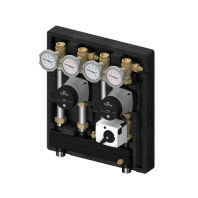 Насосно-смесительный модуль Kombimix UK_MK без насосов и сервопривода