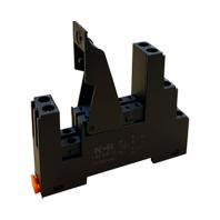 Колодка реле 14F08-E, 8pin на DIN-рейку с пластиковым фиксатором