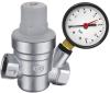 Редуктор давления 1/2 с манометром, на выходе регулировка от 1,5 до 6 бар, 1/ 30 шт