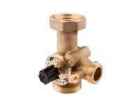 783 1" 1/2 Смесительный узел ручной регулировки (прямая линия слева)