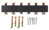 Коллектор распределительный 6 вых. (до 5 отопительных контуров) 1 1/2"-3, с кронштейнами