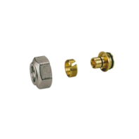 Переходник 3/4"E x (16x2) для многослойной и полимерной трубы, евроконус