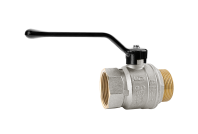 Кран шаровой латунный LD Pride 47.40.В-Н.Р Ду 40 Ру 25 рычаг