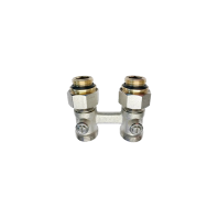 Узел нижнего подключения Standard Line D1/50 прямой, 1/2x3/4" c ниппелями 1/2"