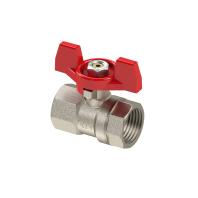 Кран шар бабоч лат ВР/ВР1,PN25 Уп,ник,RTP, шт