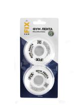 ФУМ-лента 19х0,2х15000х0,3г/см3, 76/25 мм, в упаковке блистер по 2 шт., SANFIX