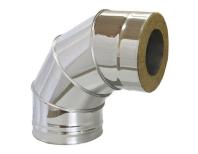 Сэндвич колено 90 градусов Ø 220x300 (0,5/430*0,5/430)