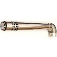 Комплект дымохода NEXT EVO и Gi7S D60/100 (дымоход 0,7 м и угол 90°)