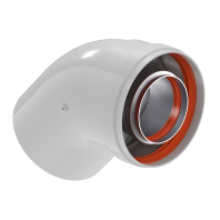 Отвод 45° d 60/100 мм (Рысь, Ягуар)