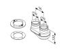 Адаптер DN80/80, для двухтрубной системы дымоудаления
