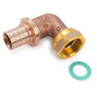 Угольник-переходник с накидной гайкой 20-G 1/2 RX+