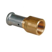 Муфта ВР, латунь пресс, 26x3/4" Муфта ВР, латунь пресс, 26x3/4"