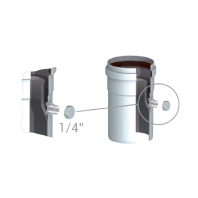 Распродажа! Конденсатосборник d 80 мм прямой