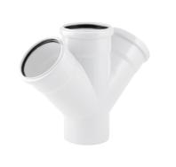 Крестовина ELITE одноплоскостная  МК МПП 110/110/110х45, белый, РТП