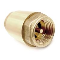 Обратный клапан с латунным стержнем, латунь, внутренняя/внутренняя резьба 1",PN40 индивидуальная упа