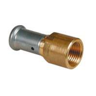 Муфта ВР, латунь пресс, 26x1" Муфта ВР, латунь пресс, 26x1"