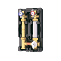 Котельная группа быстрого монтажа 1" - R296 смес. клап. - БЕЗ насоса