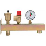 Группа безопасности расширительного бака 3/4"х3 bar сталь GAPPO /10/1 шт.уп/