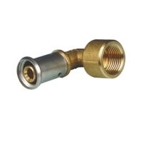 Угольник 90° ВР, латунь пресс, 20x3/4" Угольник 90° ВР, латунь пресс, 20x3/4"