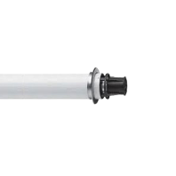 Коаксиальная труба полипропиленовая с наконечником, диам. 60/100 мм, длина 750 мм для конденсационны