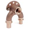Проточный настенный угольник 20/16-Rp 1/2 короткий RX+