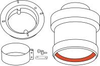 Адаптер d 60/100-d 80