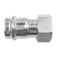 Муфта нерж AISI 304 Дн22х3/4" пресс/нак/г SantechSystems Муфта нерж AISI 304 Дн22х3/4" пресс/нак/г SantechSystems