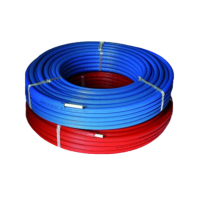 Труба HENCO RIXc в синей гофре, PEXc-AL-PEXc, 16х2, бухта 100 метров