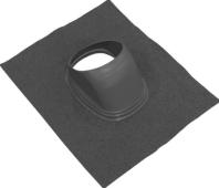 Элемент для пересечения наклонной крыши, черный, гибкий, 25–50°