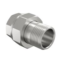 Сгон разъемный (американка) LD Pride DN50 (2") ВР/НР латунь никель