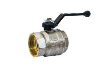 Кран шаровой латунный LD Pride 47.50.В-В.Р Ду 50 Ру 25 рычаг