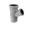 Тройник ВК ПП 75/50х45, серый,РТП