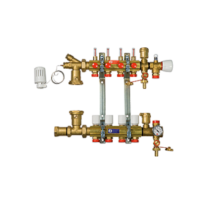 Сборный коллекторный узел с обвязкой и расходомерами 1" x 3/4"E /5 Сборный коллекторный узел с обвязкой и расходомерами 1" x 3/4"E /5